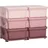 Homcom Schubladenschrank Kunststoff 75 x 37 x 56,5 cm Rosa