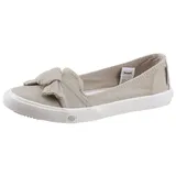 Dockers by Gerli Ballerina Freizeitschuh mit auffälliger Schleife grau 44 EU