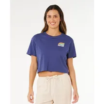 Rip Curl Surf Side Cropped Tee navy (0049) L