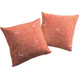 Wirth Kissenbezug Swift 50 x 50 cm Rot