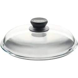 BERNDES Hoher Glasdeckel für Pfannen und Töpfe 24 cm