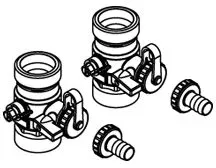 Viessmann Kugelhahn-Set ZK06057