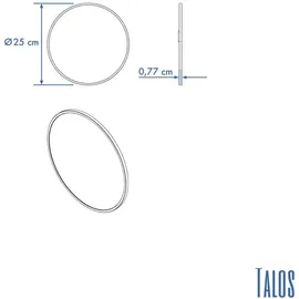Talos Picasso Ø 25 cm Schwarz