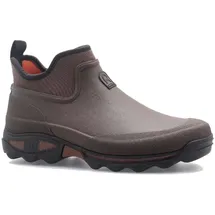 Rouchette Herren kurzer Gummistiefel Clean Land Braun 44 EU - 44 EU