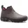 Rouchette Herren kurzer Gummistiefel Clean Land Braun 44 EU - 44 EU