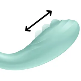 Satisfyer RRROLLING PLEASURE G-Spot Vibrator mint 22 cm