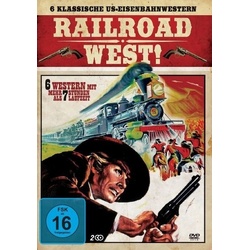 Railroad West!-6 Klassische Us-Eisenbahnwestern - 2 Disc Dvd (DVD)