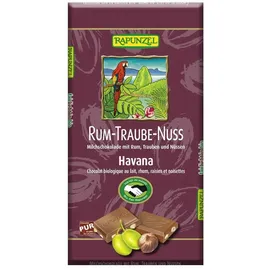 RAPUNZEL Rum-Trauben-Nuss Milchschokolade 100 g