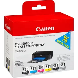 Canon PGI-550 + CLI-551 Multipack color