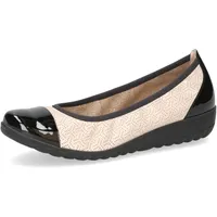 CAPRICE Ballerina in Beige Comb), 37