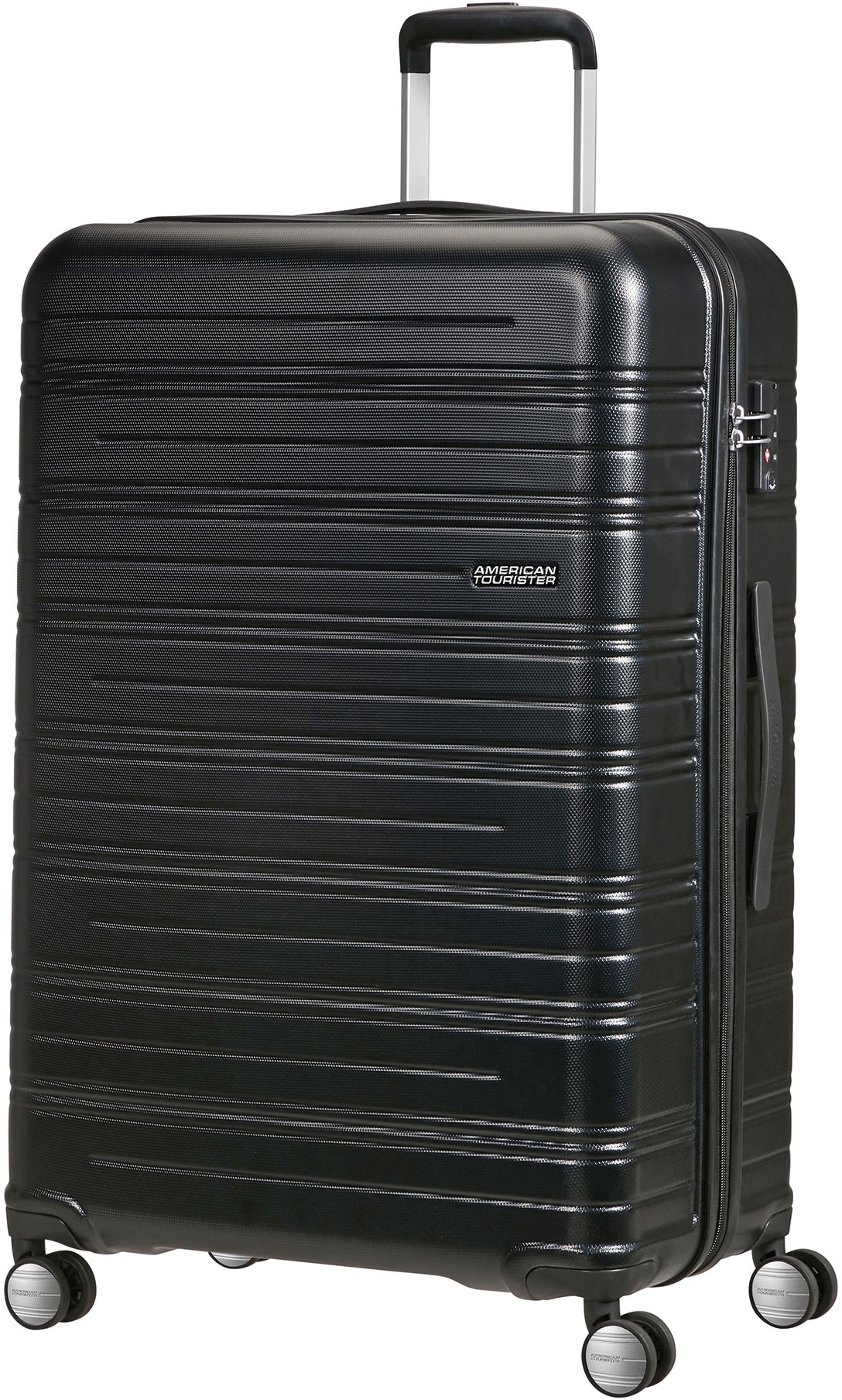 American Tourister HIGH TURN Trolley L SPINNER 77/28 - Universe Black Koffer24
