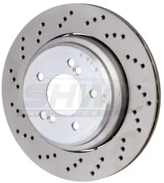 SHW PERFORMANCE Bremsscheibe brl42833 Hinterachse links zweiteilig 328mm 20mm für BMW