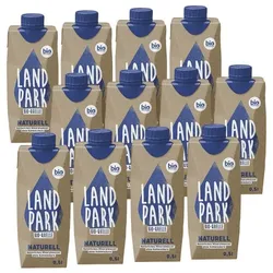 Landpark 12er-Pack Stilles Wasser Bio-Mineralwasser »Bio-Quelle Naturell« 500 ml