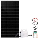 Solar-Set: WLAN-Mikroinverter + 585-W-Full-Screen-Solarmodul + Kabel