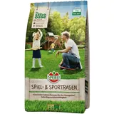 Sperli SPERLI's Spiel- & Sportrasen 88630 - RSM 2.3 qualifiziert - 1 kg für 50 m2 - Robuster Rasensamen für Sport und Spiel - Schnellkeimend & Intensiv Grün - Ideal für Hausgärten