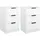 vidaXL Nachtschrank 40 x 36 x 65 cm Weiß