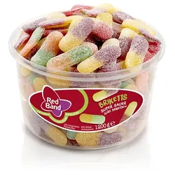 Red Band Fruchtgummi Briketts Super Sauer (1,2 kg)