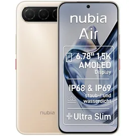 nubia Air 8 GB RAM 256 GB Titanium Desert