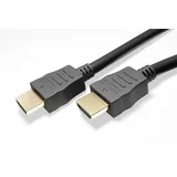 goobay HDMI-Kabel 2.1 HDMI A Stecker HDMI A Stecker 1 m Schwarz