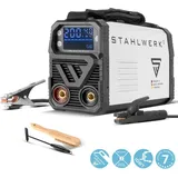 STAHLWERK Inverterschweißgerät Arc 200 Md Digital Einzelgerät m.Zub.30-200 A
