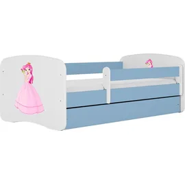 raumhirsch furniture Kinderbett Raumhirsch 80 x 180 cm Holzwerkstoff blau