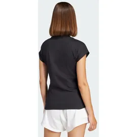 adidas Essentials Linear Cotton T-Shirt Black / White L