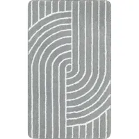 WECON HOME Basics Badteppich Hilda Grau 80 x 150