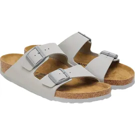Birkenstock Herren Pantolette, grau(stonecoin (01401)), Gr. 43 - Regular grau