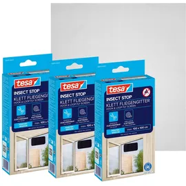 Tesa Insektenschutzgitter Insect Stop Standard 100 x 100 cm Schwarz