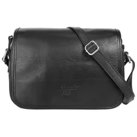 Samantha look Umhängetasche Leder Black