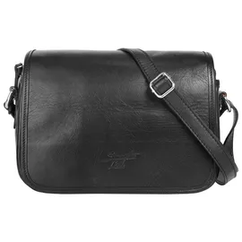 Samantha look Umhängetasche Leder Black