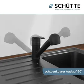 Schütte Diziani Spültischarmatur Schwarz