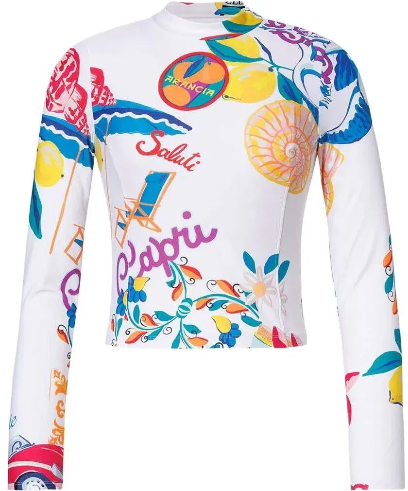 Goldbergh Giorgine Long Sleeve Rashguard capri dream (8382) L