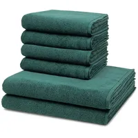 Ross Sensual Skin Handtuch-Set (6-teilig) Handtücher 6 ct Schwarz