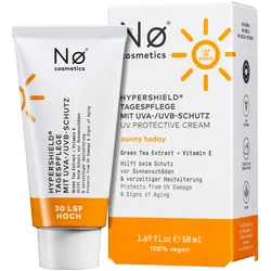 Nø Cosmetics sunny tøday Hypershield Tagespflege mit UVA-/UVB-Schutz SPF 30 50 ml