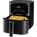 GOURMETmaxx Heißluftfritteuse Digital 4,5l 1500W schwarz