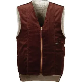 CRAFTLAND Cordweste, Webfell, Gr. 2XL, braun