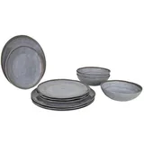 Bo-Camp Halo Geschirr Set grau No Size