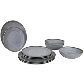 Bo-Camp Halo Geschirr Set grau No Size