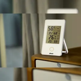 Alecto WS-75 - Digitales Innenthermometer weiß