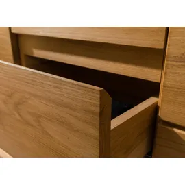MASSIVMOEBEL24.DE Highboard 163 x 40 x 142 cm Braun