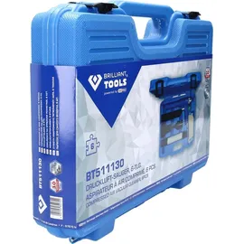 BRILLIANT TOOLS Druckluft-Sauger 6-tlg