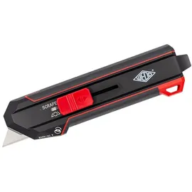 Wedo Cuttermesser Schaber Premium 2 in 1 schwarz 19,0 x 61,0 mm, 1 St.