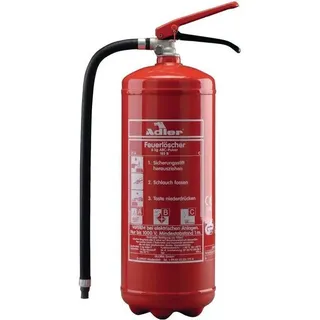 Adler Pulverfeuerlöscher PDE6 Pulver 6,0 kg