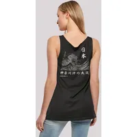 F4NT4STIC Kanagawa Welle in schwarz | Gr.: 3XL