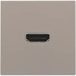 Niko Züblin 123-69417 Abdeckung mit HDMI zu HDMI Verbindung, bronze coated 12369417