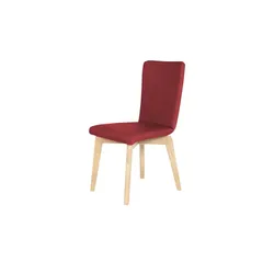 Woodford Esszimmerstuhl mit Massivholzgestell Anni , rot , Maße (cm): B: 46 H: 87 T: 57.0
