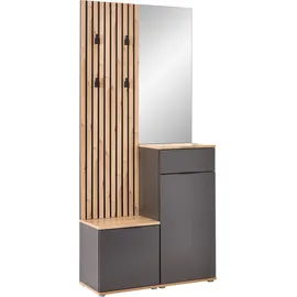 HBZ Kompaktgarderobe »Simple - B/H/T ca. 88,00x195,00x35,00