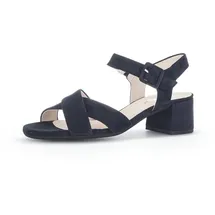 Gabor Damen Pantoletten, Frauen Slipper,Sommerschuhe,sommerclogs,Sandalen,Freizeitschuhe,Schlupfschuhe,Slides,Dark-Blue (LDS),39 EU / 6 UK - 39 EU