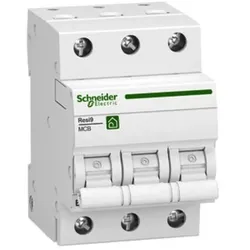 Schneider Electric Leitungsschutzschalter Resi9 3P B16A Charakteristik 6kA